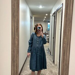 notPERFECTLINEN | Dresses | Not Perfect Linen Mama Dress | Poshmark